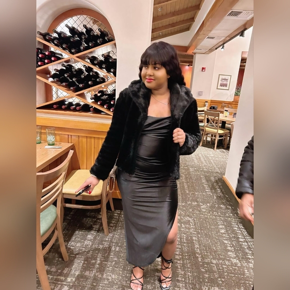 Rampage Jean Company size medium fur jacket - Picture 6 of 6